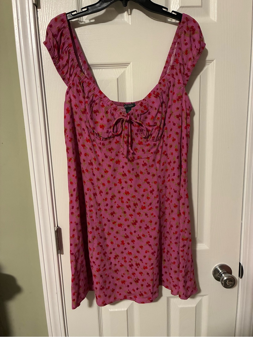 wild fable Pink Floral Tie-Front Camisole